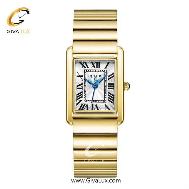 ساعت مچی اورجینال زنانه جولیوس طلایی | طلایی| نقره ای| کد رفرنس JA-1470C