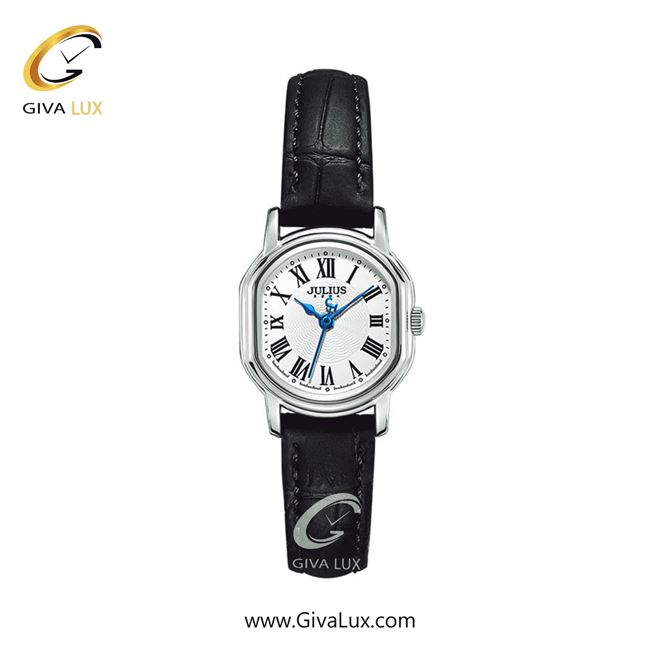 ساعت مچی اورجینال زنانه جولیوس نقره ای | مشکی| سفید| کد رفرنس JA-1474A