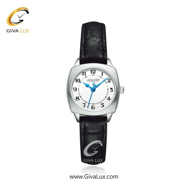 ساعت مچی اورجینال زنانه جولیوس نقره ای | مشکی| سفید| کد رفرنس JA-1475A