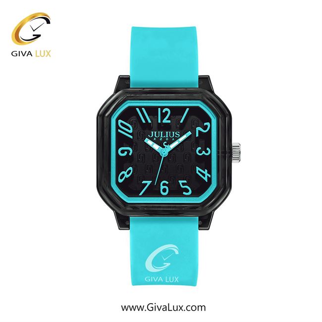 ساعت مچی اورجینال زنانه جولیوس مشکی | آبی| مشکی| کد رفرنس JA-1491E