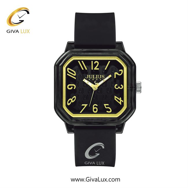 ساعت مچی اورجینال زنانه جولیوس مشکی | مشکی| مشکی| کد رفرنس JA-1491G