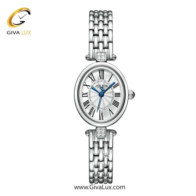 ساعت مچی اورجینال زنانه جولیوس نقره ای | نقره ای| نقره ای| کد رفرنس JA-1524A