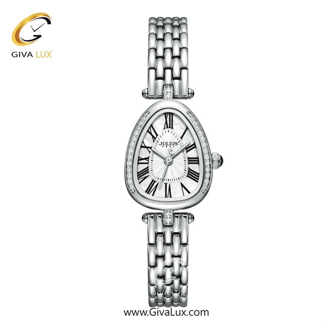 ساعت مچی اورجینال زنانه جولیوس نقره ای | نقره ای| نقره ای| کد رفرنس JA-1526C