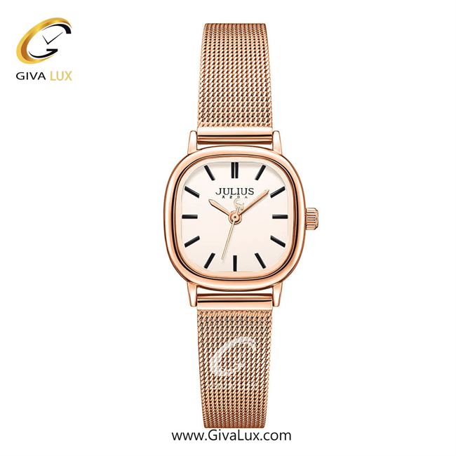 ساعت مچی اورجینال زنانه جولیوس رزگلد | رزگلد| رزگلد| کد رفرنس JA-1538C