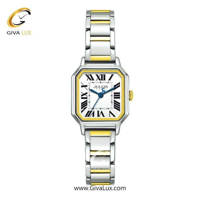 ساعت مچی اورجینال زنانه جولیوس نقره ای-طلایی | نقره ای-طلایی| نقره ای| کد رفرنس JA-1546C