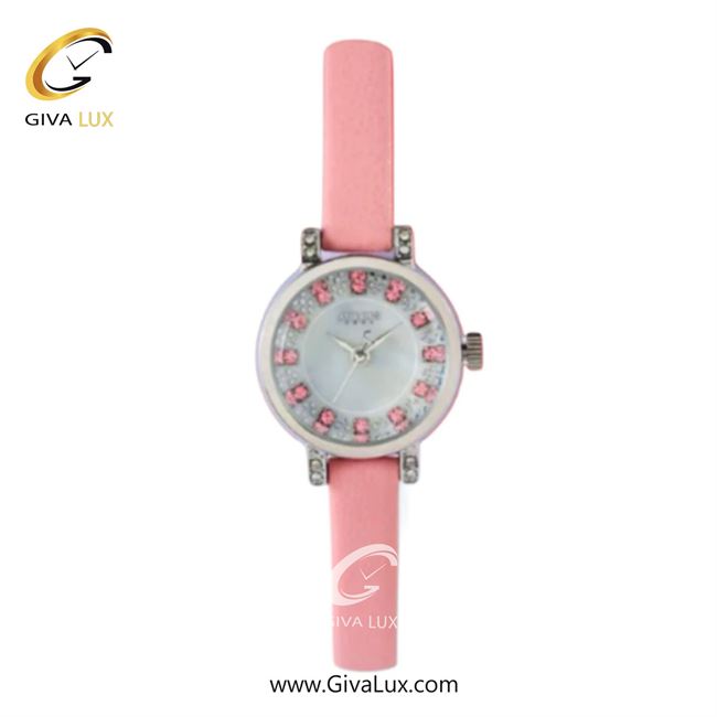 ساعت مچی اورجینال زنانه جولیوس نقره ای | صورتی| نقره ای| کد رفرنس JA-884B