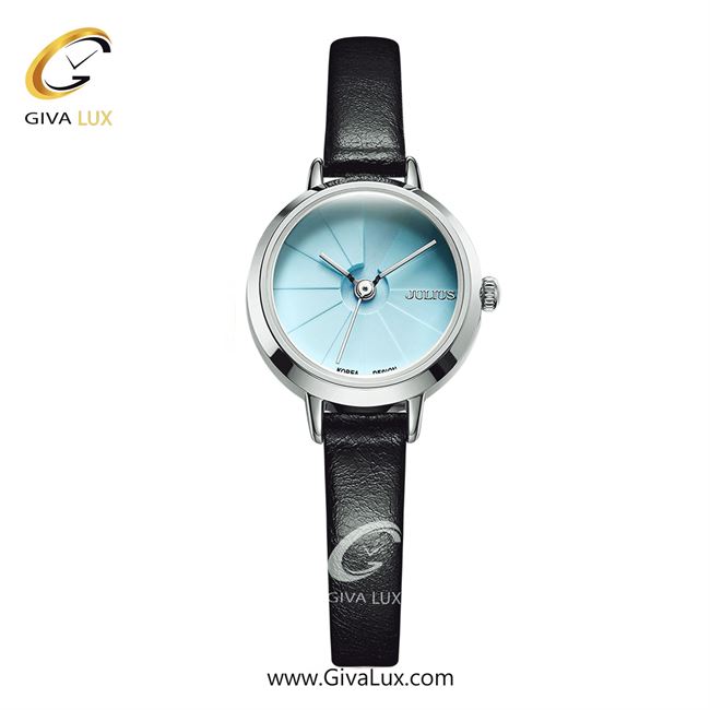 ساعت مچی اورجینال زنانه جولیوس نقره ای | مشکی| آبی| کد رفرنس JA-979A