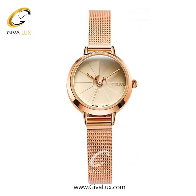 ساعت مچی اورجینال زنانه جولیوس رزگلد | رزگلد| رزگلد| کد رفرنس JA-979H