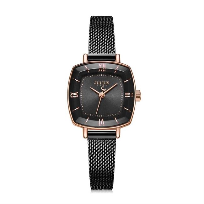 ساعت مچی اورجینال زنانه جولیوس رزگلد | مشکی| مشکی| کد رفرنس JA-1270D
