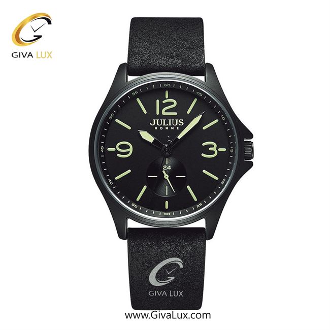 ساعت مچی اورجینال مردانه جولیوس مشکی | مشکی| مشکی| کد رفرنس JAH-110C
