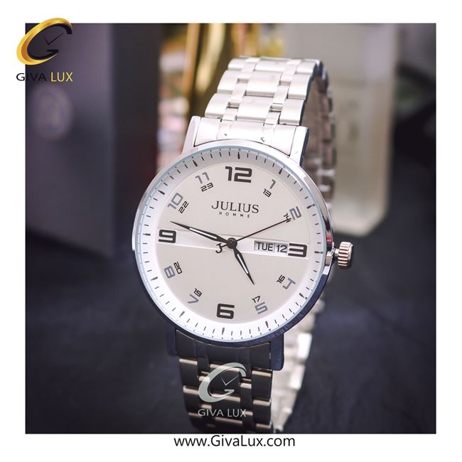 ساعت مچی اورجینال جولیوس مردانه نقره ای | نقره ای | نقره ای | کد رفرنس JAH-140A JAH-140A-4.jpg