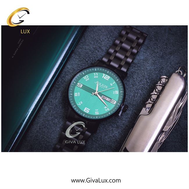 ساعت مچی اورجینال جولیوس مردانه مشکی | مشکی | سبز | کد رفرنس JAH-140D JAH-140D-2.jpg