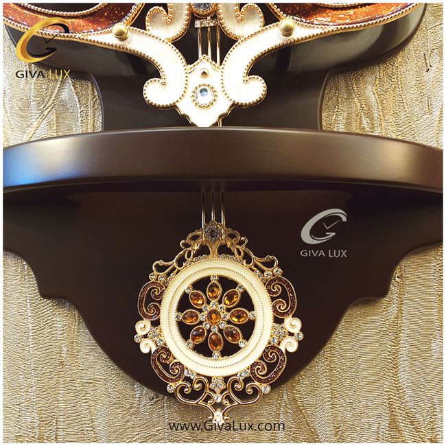 ساعت دیواری اورجینال والتر آلیاژ فلزی-چوب قهوه ای| کد رفرنس KS009B KS009B-2.jpg