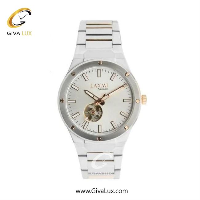 ساعت مچی اورجینال زنانه لاکسمی نقره ای | نقره ای-رزگلد| نقره ای| کد رفرنس 8569-5L