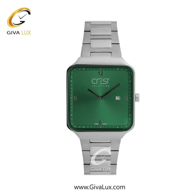 ساعت مچی اورجینال زنانه کرست تیتانیوم | تیتانیوم| سبز| کد رفرنس Crest 9053-8
