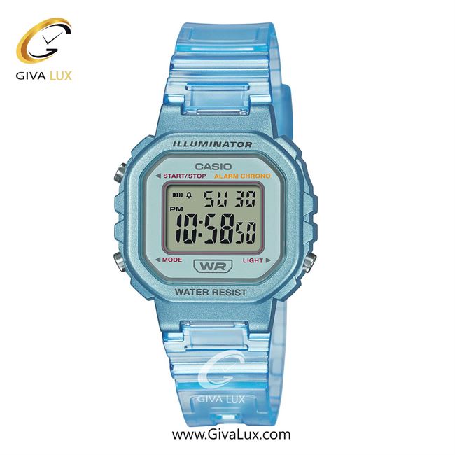 ساعت مچی اورجینال اسپرت-یونیسکس کاسیو Casio آبی | آبی| آبی| کد رفرنس LA-20WHS-2A