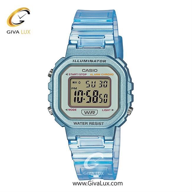 ساعت مچی اورجینال یونیسکس-زنانه-مردانه کاسیو Casio آبی | آبی| آبی| کد رفرنس LA-20WHS-2ADF