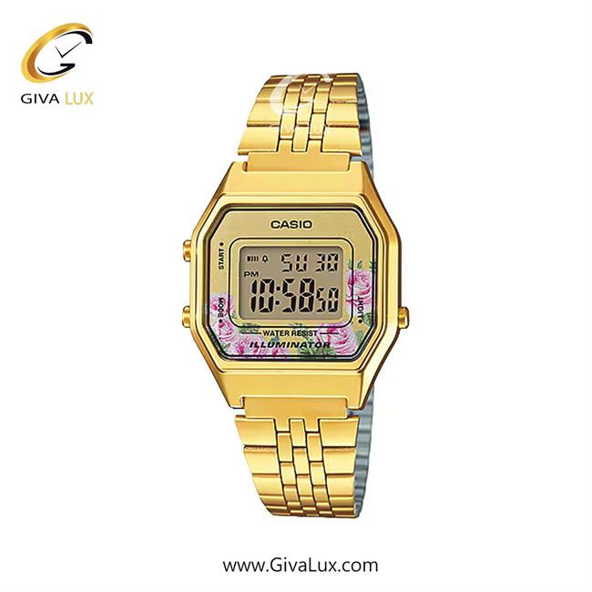 ساعت مچی اورجینال زنانه کاسیو Casio طلایی | طلایی| طلایی| کد رفرنس LA680WGA-4CDF