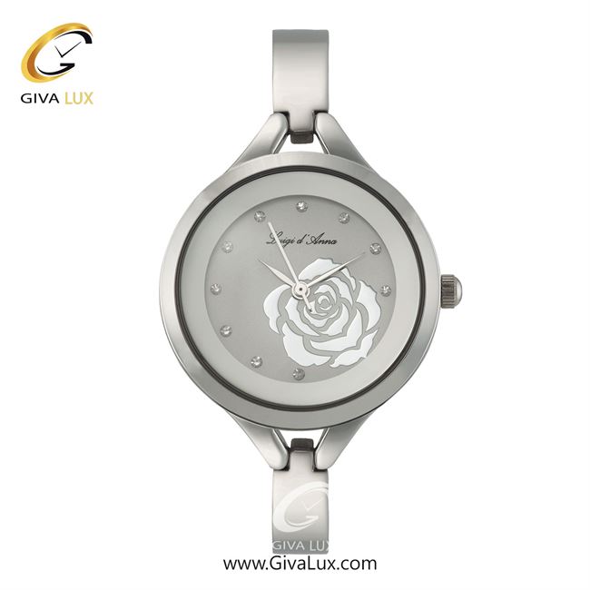 ساعت مچی اورجینال LdA زنانه نقره ای | نقره ای | گلدار/طرحدار-نقره ای | کد رفرنس 2314
