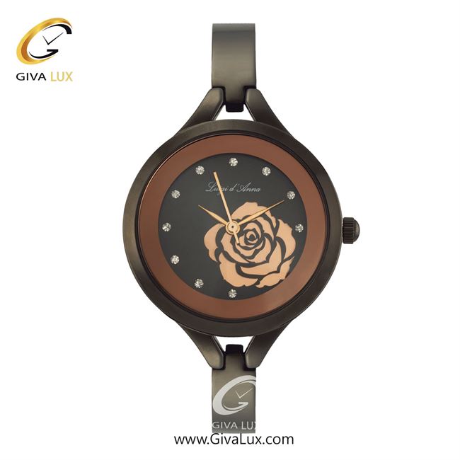 ساعت مچی اورجینال LdA زنانه مشکی | مشکی | گلدار/طرحدار-مشکی | کد رفرنس 2314