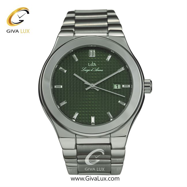 ساعت مچی اورجینال LdA مردانه نقره ای | نقره ای | سبز | کد رفرنس 2377