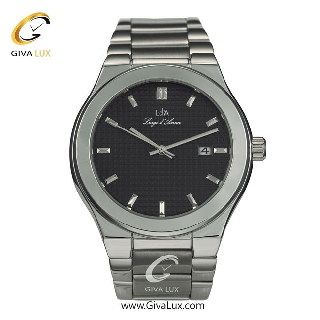 ساعت مچی اورجینال LdA مردانه نقره ای | نقره ای | مشکی | کد رفرنس 2377