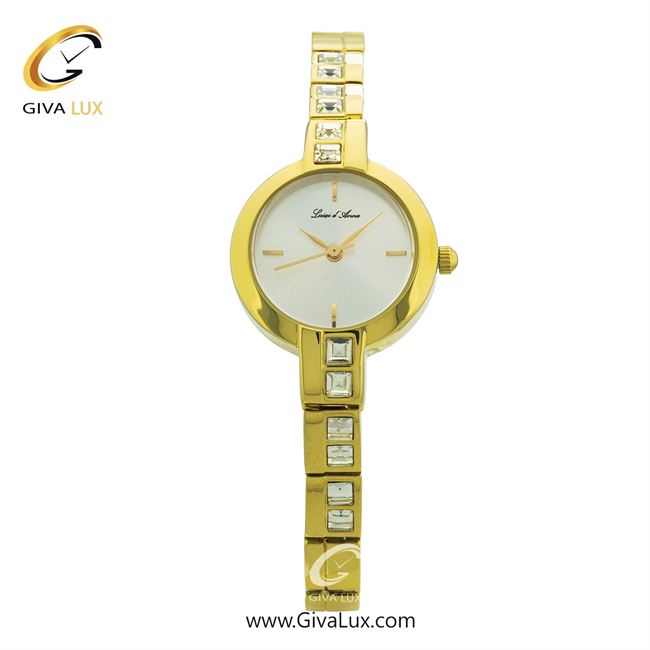ساعت مچی اورجینال LdA زنانه طلایی | طلایی | سفید | کد رفرنس 2406