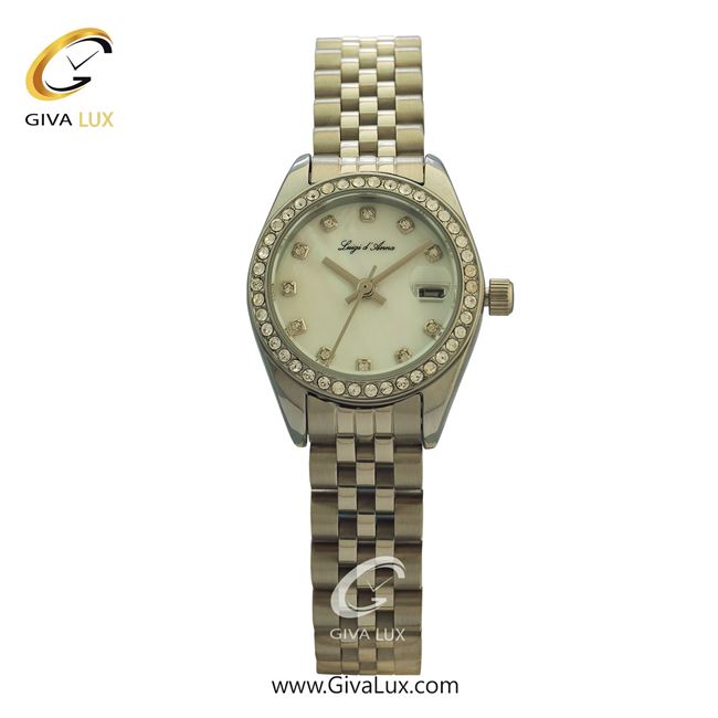 ساعت مچی اورجینال LdA زنانه نقره ای | نقره ای | سفید | کد رفرنس 2428