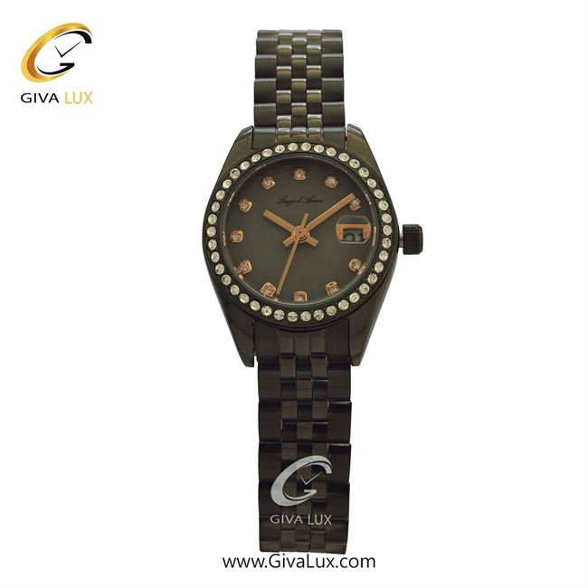 ساعت مچی اورجینال LdA زنانه مشکی | مشکی | طوسی | کد رفرنس 2428