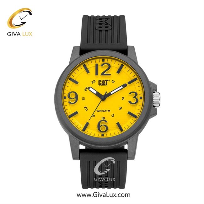 ساعت مچی اورجینال مردانه کاترپیلار | CATERPILLAR | کترپیلار | CAT  تیتانیوم | تیتانیوم| زرد| کد رفرنس LF.111.21.731