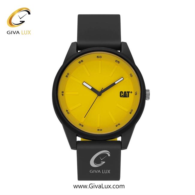 ساعت مچی اورجینال مردانه کاترپیلار | CATERPILLAR | کترپیلار | CAT  مشکی | مشکی| زرد| کد رفرنس LJ.160.21.721