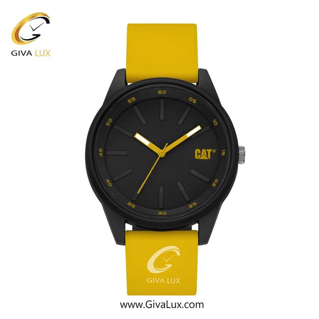 ساعت مچی اورجینال مردانه کاترپیلار | CATERPILLAR | کترپیلار | CAT  مشکی | زرد| مشکی| کد رفرنس LJ.160.27.127