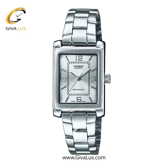 ساعت مچی اورجینال زنانه کاسیو Casio نقره ای | نقره ای| نقره ای| کد رفرنس LTP-1234DD-7A