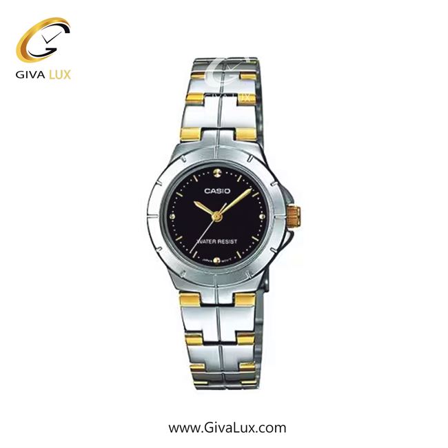 ساعت مچی اورجینال زنانه کاسیو Casio نقره ای | نقره ای-طلایی| مشکی| کد رفرنس LTP-1242SG-1C