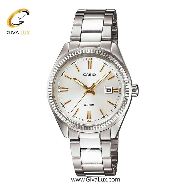 ساعت مچی اورجینال زنانه کاسیو Casio نقره ای | نقره ای| نقره ای| کد رفرنس LTP-1302D-7A2