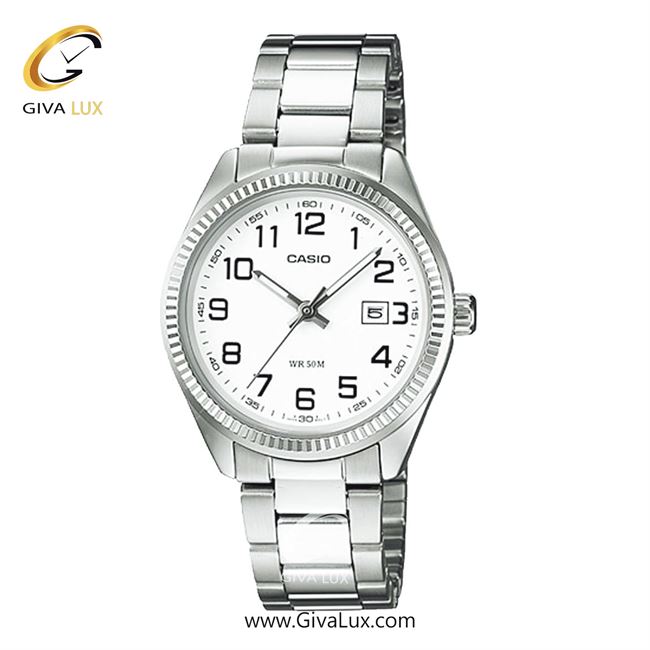ساعت مچی اورجینال زنانه کاسیو Casio نقره ای | نقره ای| سفید| کد رفرنس LTP-1302D-7BVDF