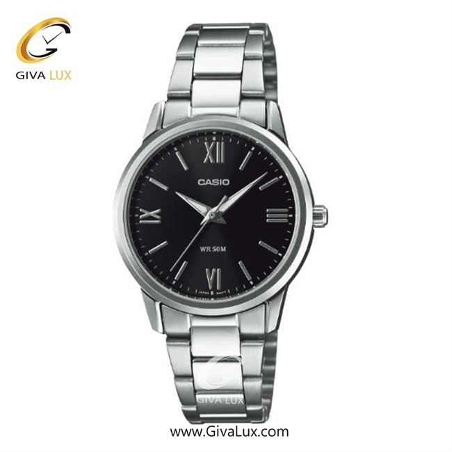 ساعت مچی اورجینال زنانه کاسیو Casio نقره ای | نقره ای| مشکی| کد رفرنس LTP-1303DD-1AVDF