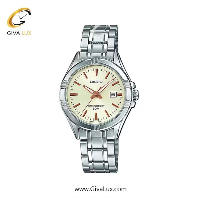 ساعت مچی اورجینال زنانه کاسیو Casio نقره ای | نقره ای| سفید صدفی| کد رفرنس LTP-1308D-9AVDF