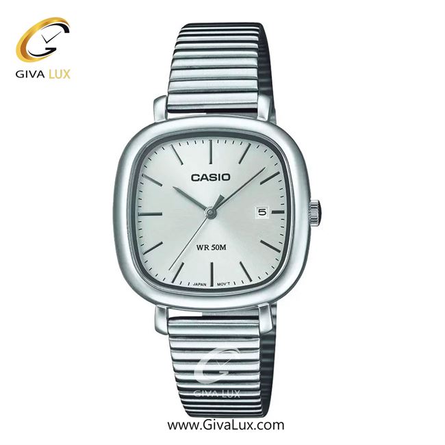 ساعت مچی اورجینال زنانه کاسیو Casio نقره ای | نقره ای| نقره ای| کد رفرنس LTP-B166D-7AVDF