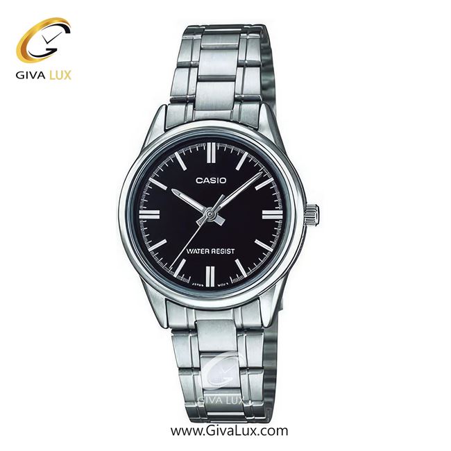 ساعت مچی اورجینال زنانه کاسیو Casio نقره ای | نقره ای| مشکی| کد رفرنس LTP-V005D-1A