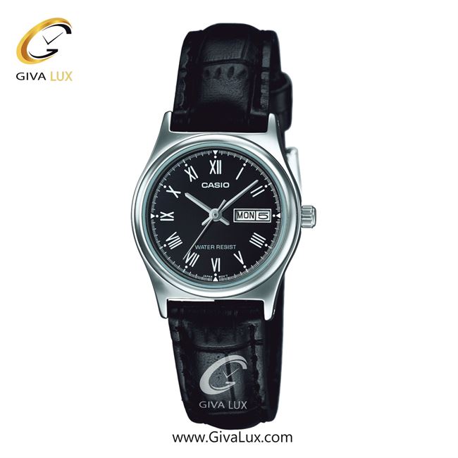 ساعت مچی اورجینال زنانه کاسیو Casio نقره ای | مشکی| مشکی| کد رفرنس LTP-V006GL-1BUDF