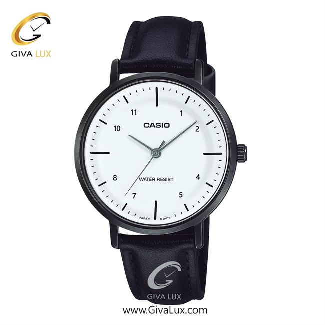 ساعت مچی اورجینال زنانه کاسیو Casio مشکی | مشکی| سفید| کد رفرنس LTP-VT03BL-7BDF
