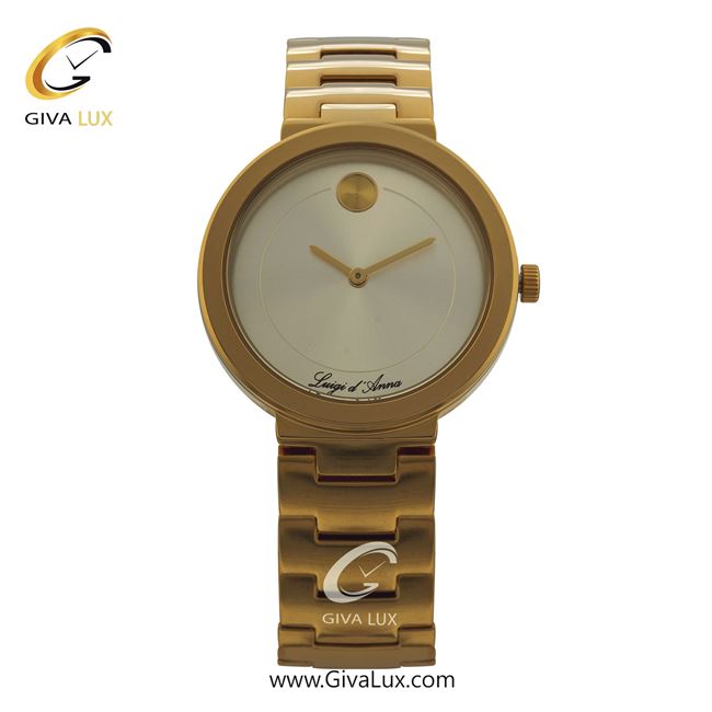ساعت مچی اورجینال زنانه LdA طلایی | طلایی| نقره ای| کد رفرنس 2344