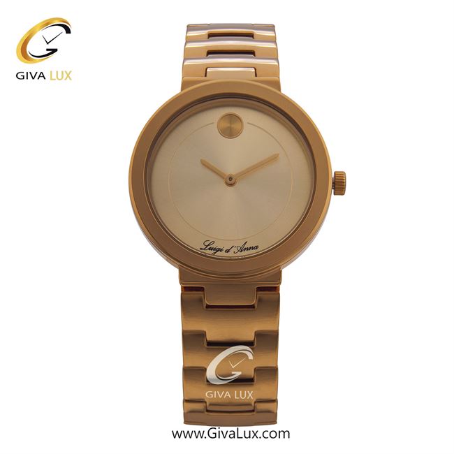 ساعت مچی اورجینال زنانه LdA رزگلد | رزگلد| رزگلد| کد رفرنس 2344