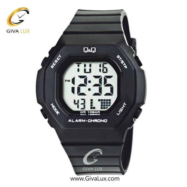 ساعت مچی اورجینال زنانه کیو اند کیو Q&Q مشکی | مشکی| مشکی| کد رفرنس M137J001Y