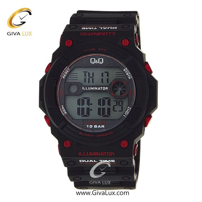 ساعت مچی اورجینال مردانه کیو اند کیو Q&Q مشکی | مشکی| مشکی| کد رفرنس M140J001Y