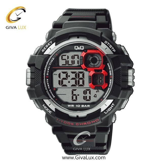 ساعت مچی اورجینال مردانه کیو اند کیو Q&Q مشکی-نقره ای | مشکی| مشکی| کد رفرنس M143J001Y