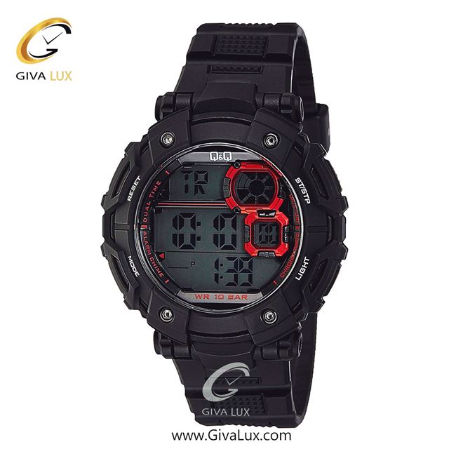 ساعت مچی اورجینال مردانه کیو اند کیو Q&Q مشکی | مشکی| مشکی| کد رفرنس M150J001Y