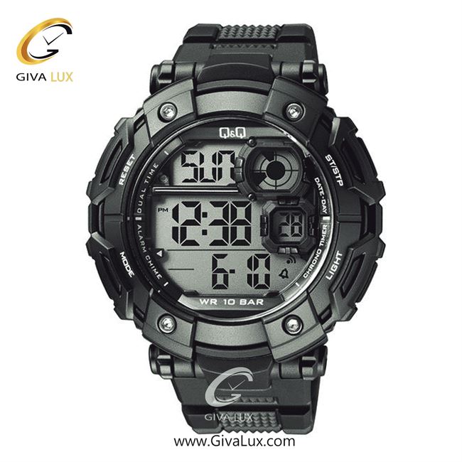 ساعت مچی اورجینال مردانه کیو اند کیو Q&Q مشکی | مشکی| مشکی| کد رفرنس M150J003Y