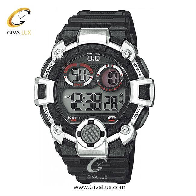 ساعت مچی اورجینال مردانه کیو اند کیو Q&Q نقره ای-مشکی | مشکی| مشکی| کد رفرنس M162J004Y